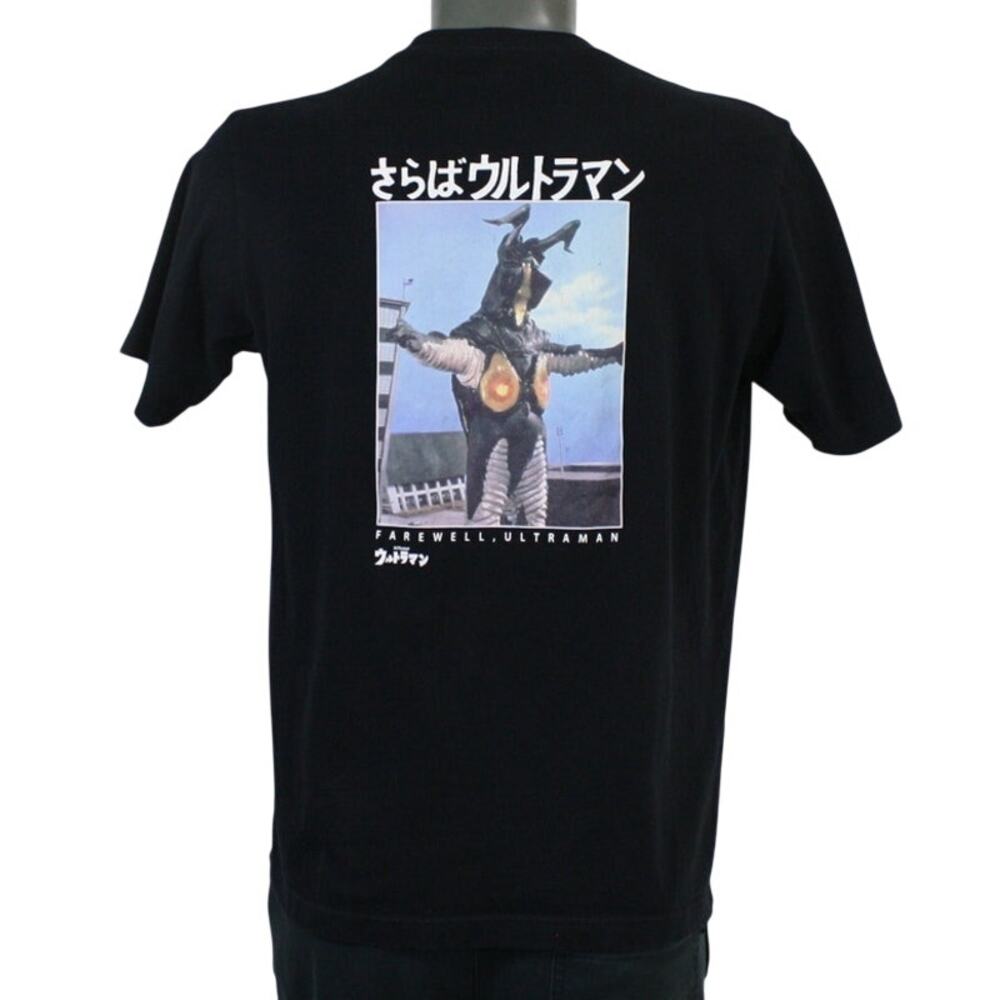 Uniqlo UT Ultraman Zetton Farewell Space Dinosaur T Shirt M Black
